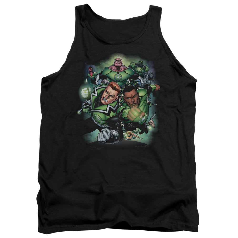 Green Lantern Corps #1 Mens Tank Top Shirt Black Officially Licensed