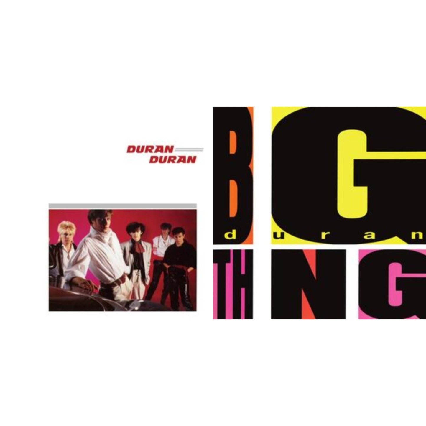 Duran Duran - Duran Duran (2010 Remaster) & Big Thing (2010 Remaster) - LP Vinyl Bundle