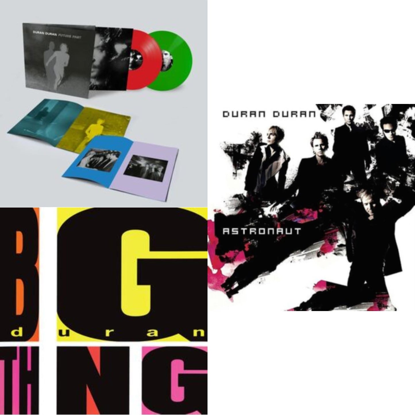 Duran Duran - Astronaut (Milky Clear Vinyl/2LP) (I) & Future Past (Complete Edition/2LP) & Big Thing (2010 Remaster)