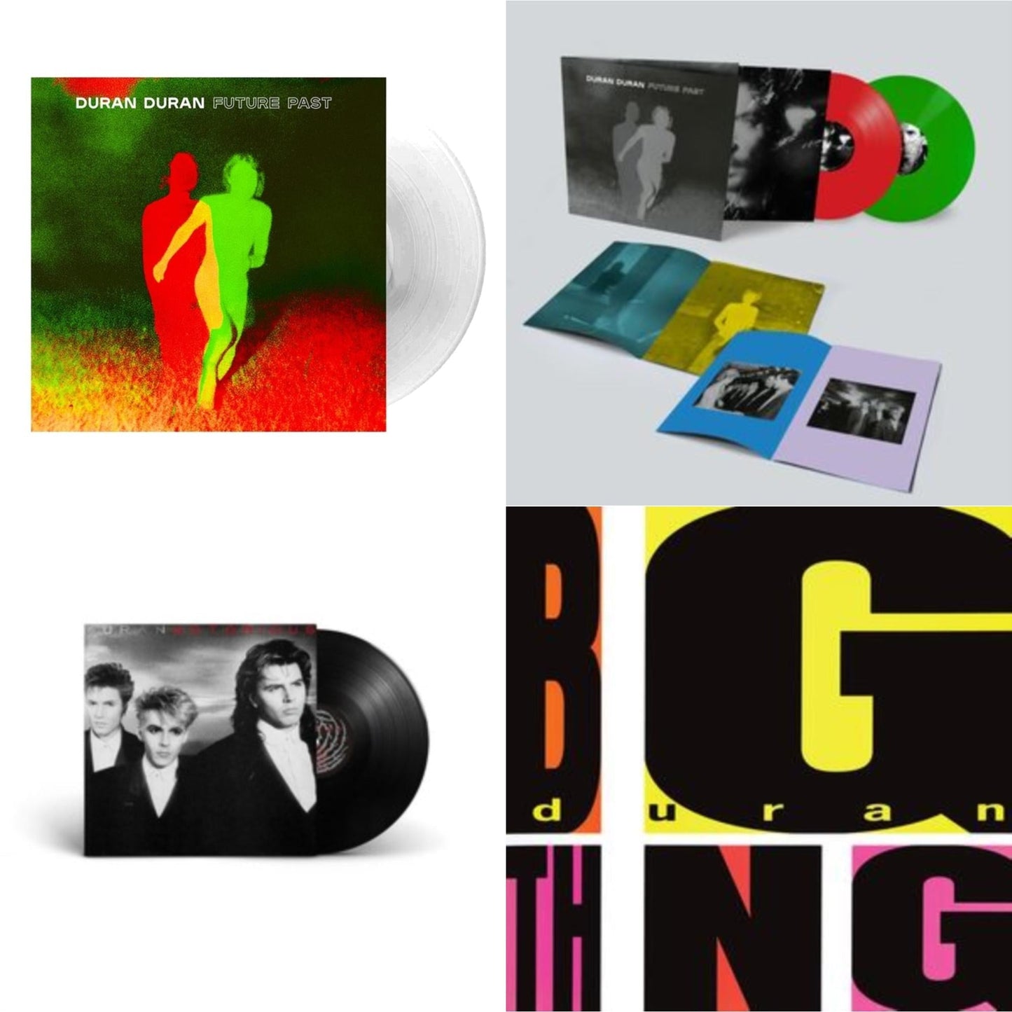 Duran Duran - Future Past & Future Past (Complete Edition/2LP) & Notorious (2010 Remaster) & Big Thing (2010 Remaster)