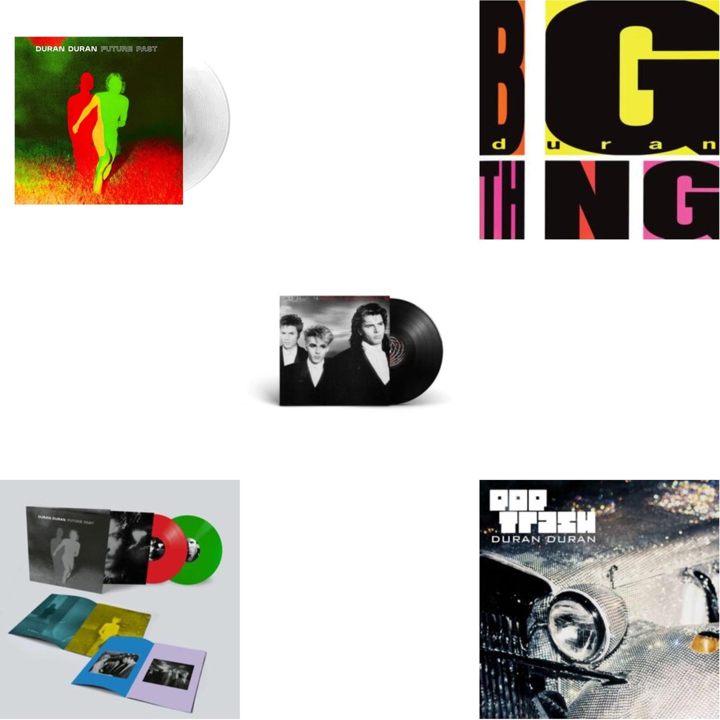 Duran Duran - Future Past & Future Past (Complete Edition/2LP) & Notorious (2010 Remaster) & Big Thing (2010 Remaster) & Pop Trash (2LP)