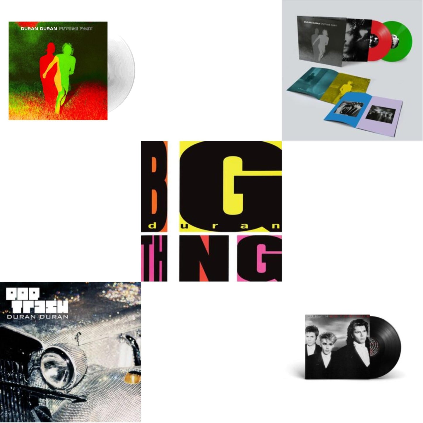 Duran Duran - Future Past & Pop Trash (2LP) & Big Thing (2010 Remaster) & Future Past (Complete Edition/2LP) & Notorious (2010 Remaster)