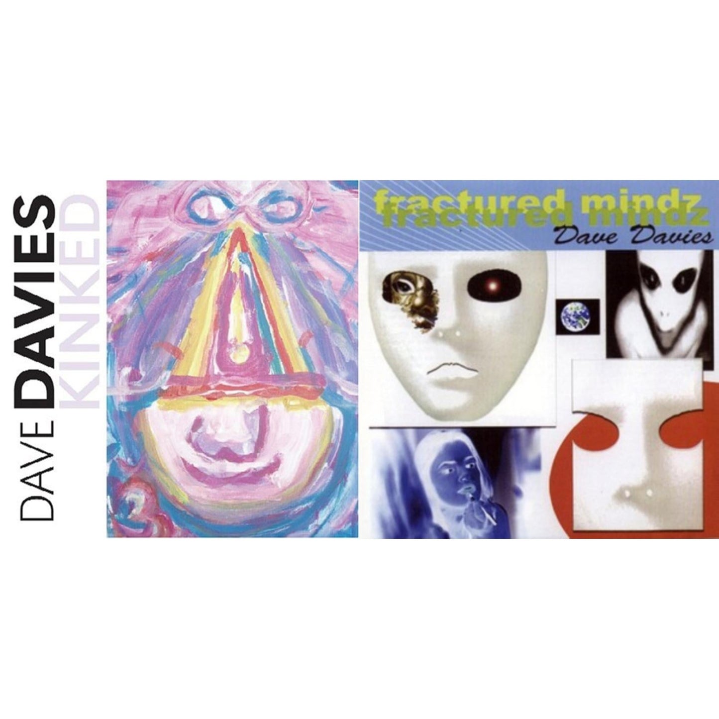 Dave Davies - Kinked (Color Vinyl/2LP) & Fractured Mindz (Green Vinyl/2LP)
