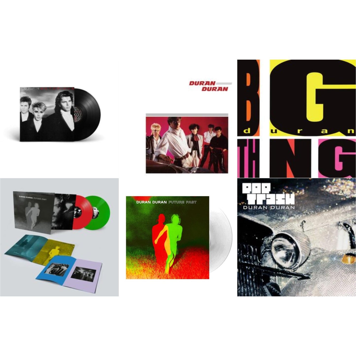 Duran Duran - Future Past & Future Past (Complete Edition/2LP) & Pop Trash (2LP) & Duran Duran (2010 Remaster) & Notorious (2010 Remaster) & Big Thing (2010 Remaster)