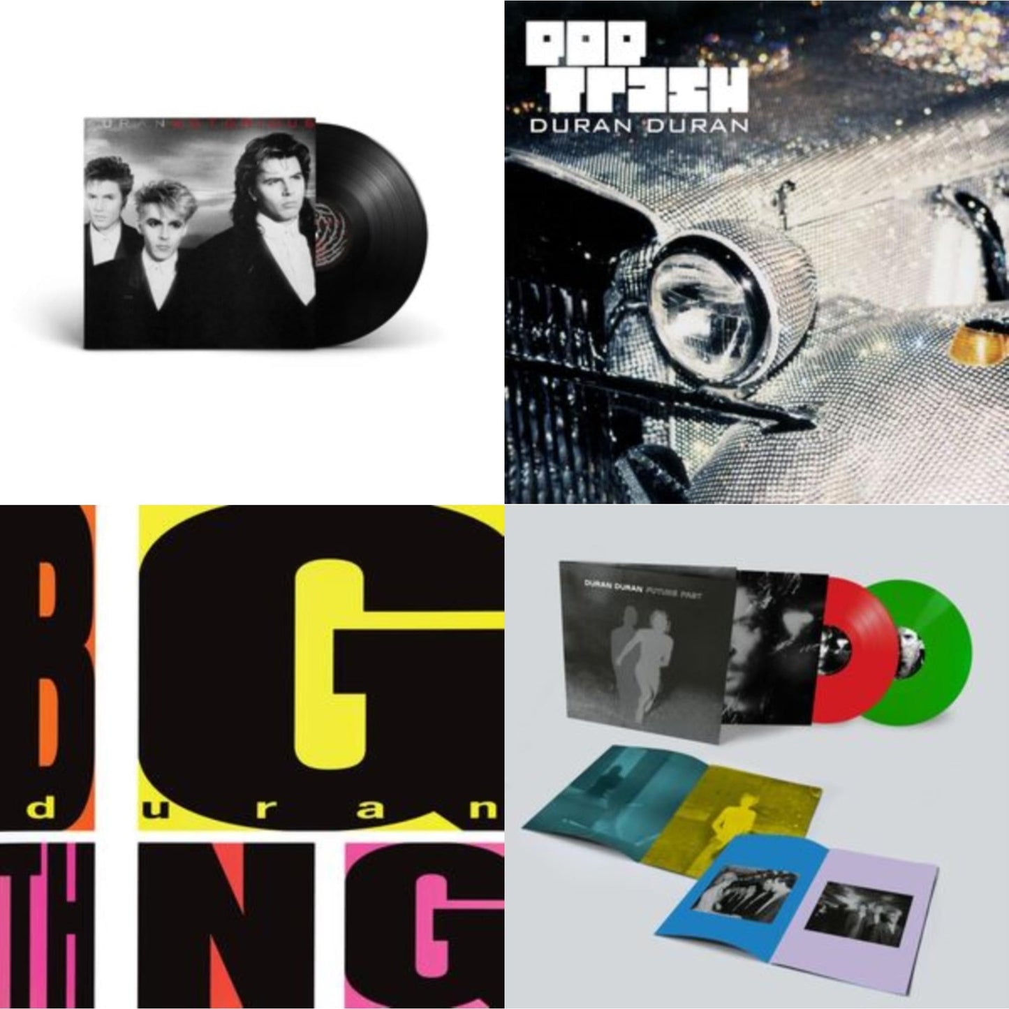 Duran Duran - Future Past (Complete Edition/2LP) & Pop Trash (2LP) & Notorious (2010 Remaster) & Big Thing (2010 Remaster)