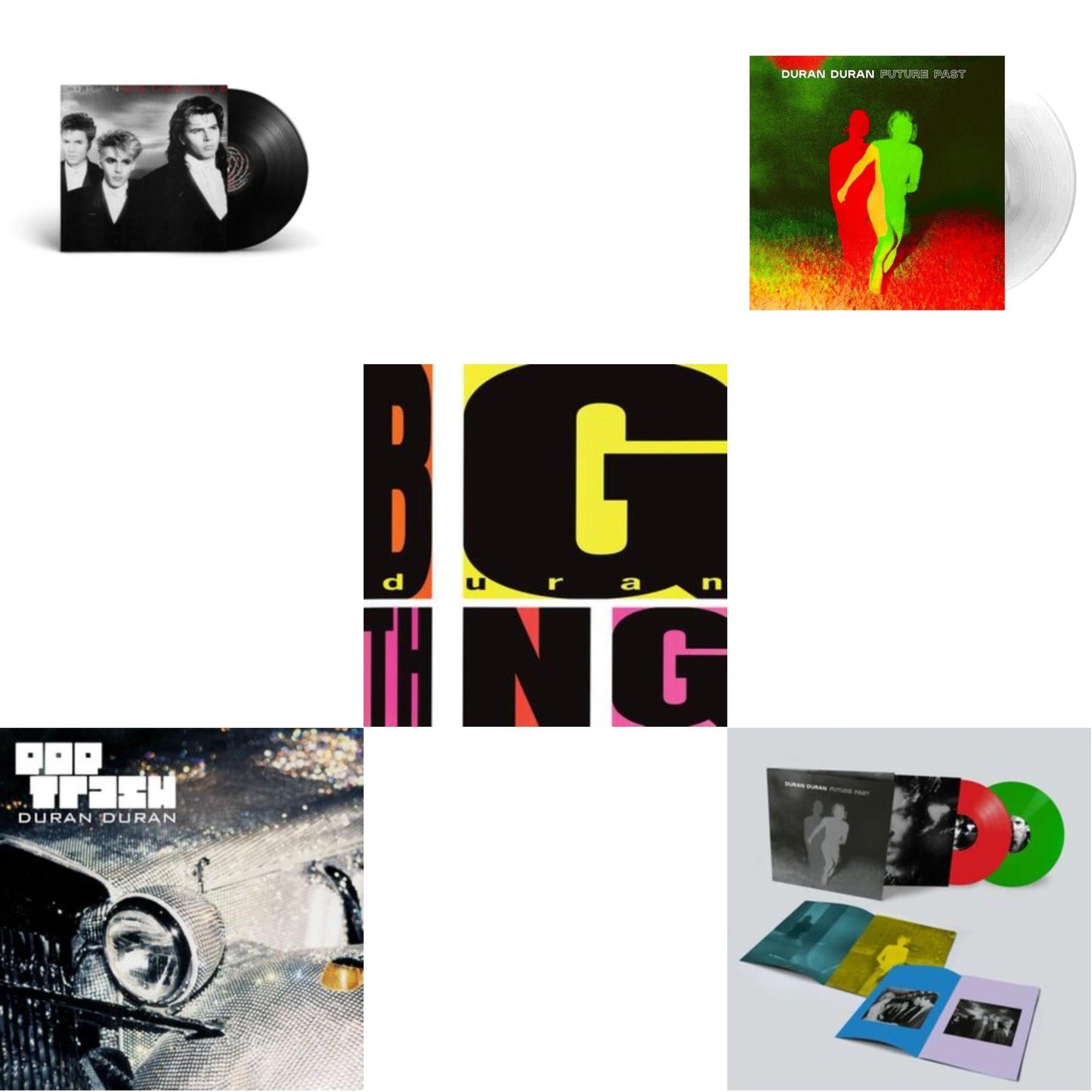 Duran Duran - Future Past & Future Past (Complete Edition/2LP) & Pop Trash (2LP) & Notorious (2010 Remaster) & Big Thing (2010 Remaster)