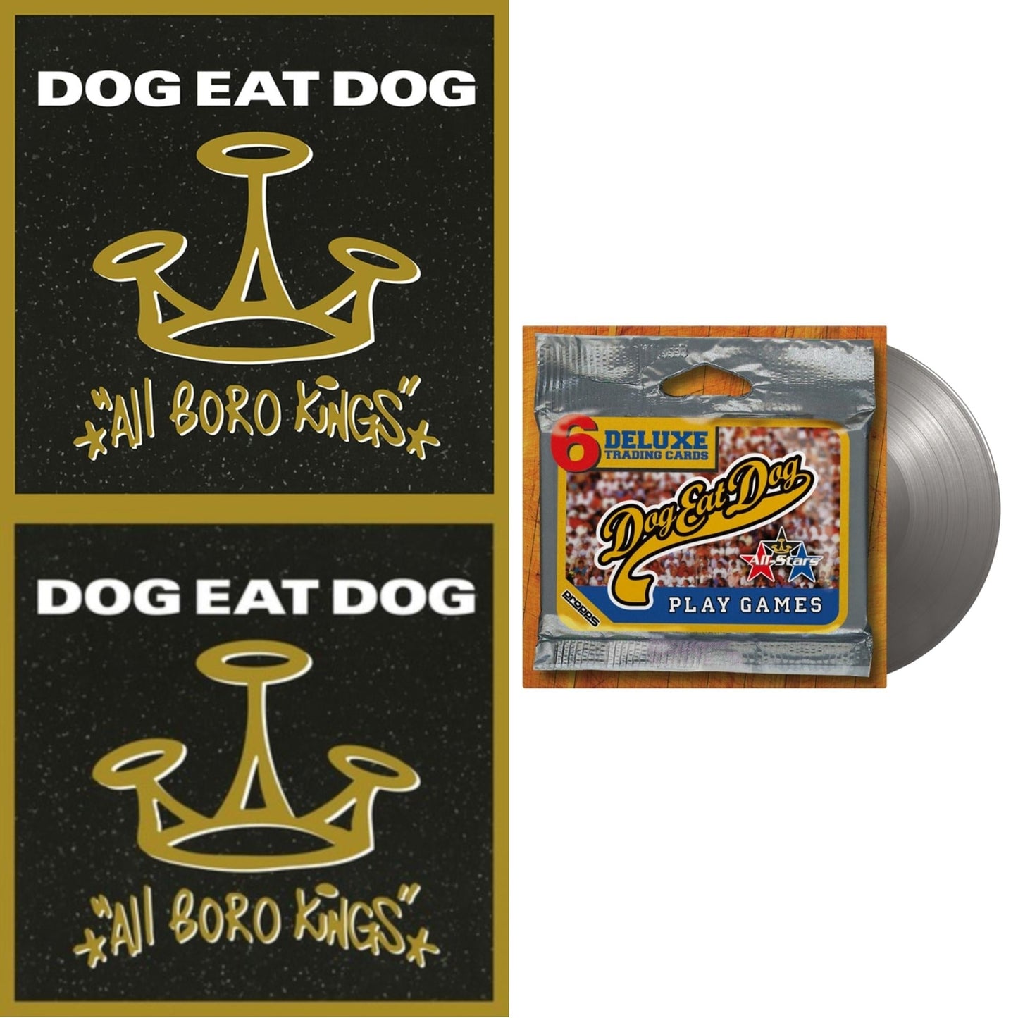 Dog Eat Dog - All Boro Kings (Ltd/Yellow Transparent LP Vinyl) & All Boro Kings (180G/Gold LP Vinyl) & Play Games (Limited/Silver LP Vinyl/180G)