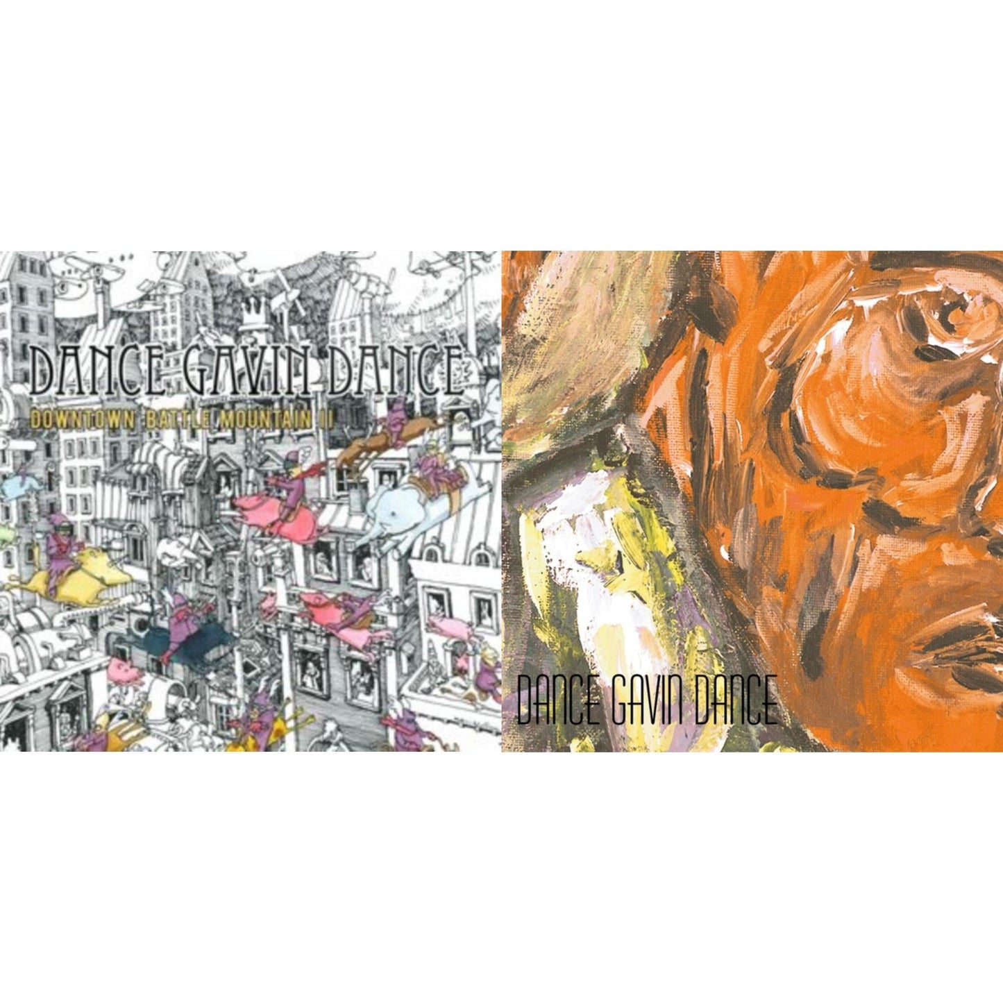 Dance Gavin Dance - Downtown Battle Mountain Ii & Whatever I Say (Red LP Vinyl)