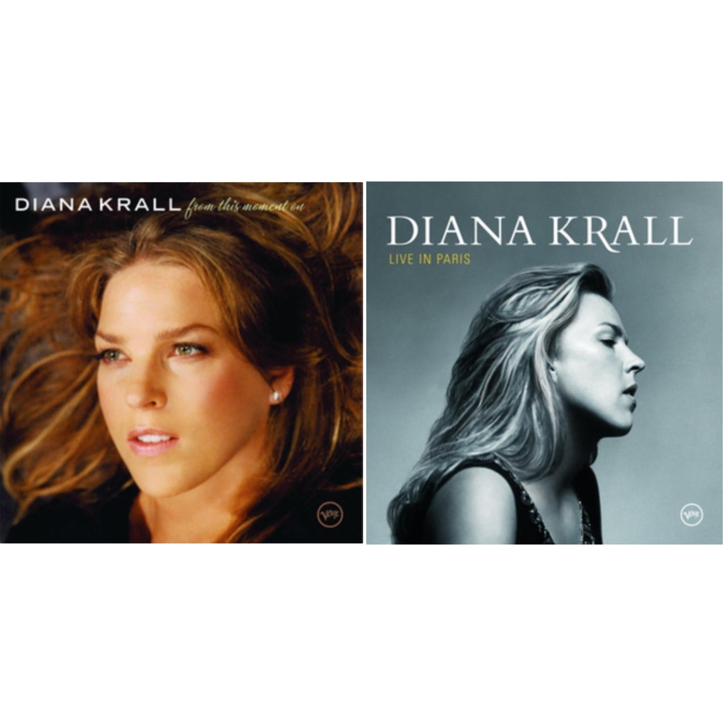 Diana Krall - From This Moment On & Live In Paris - LP Vinyl Bundle