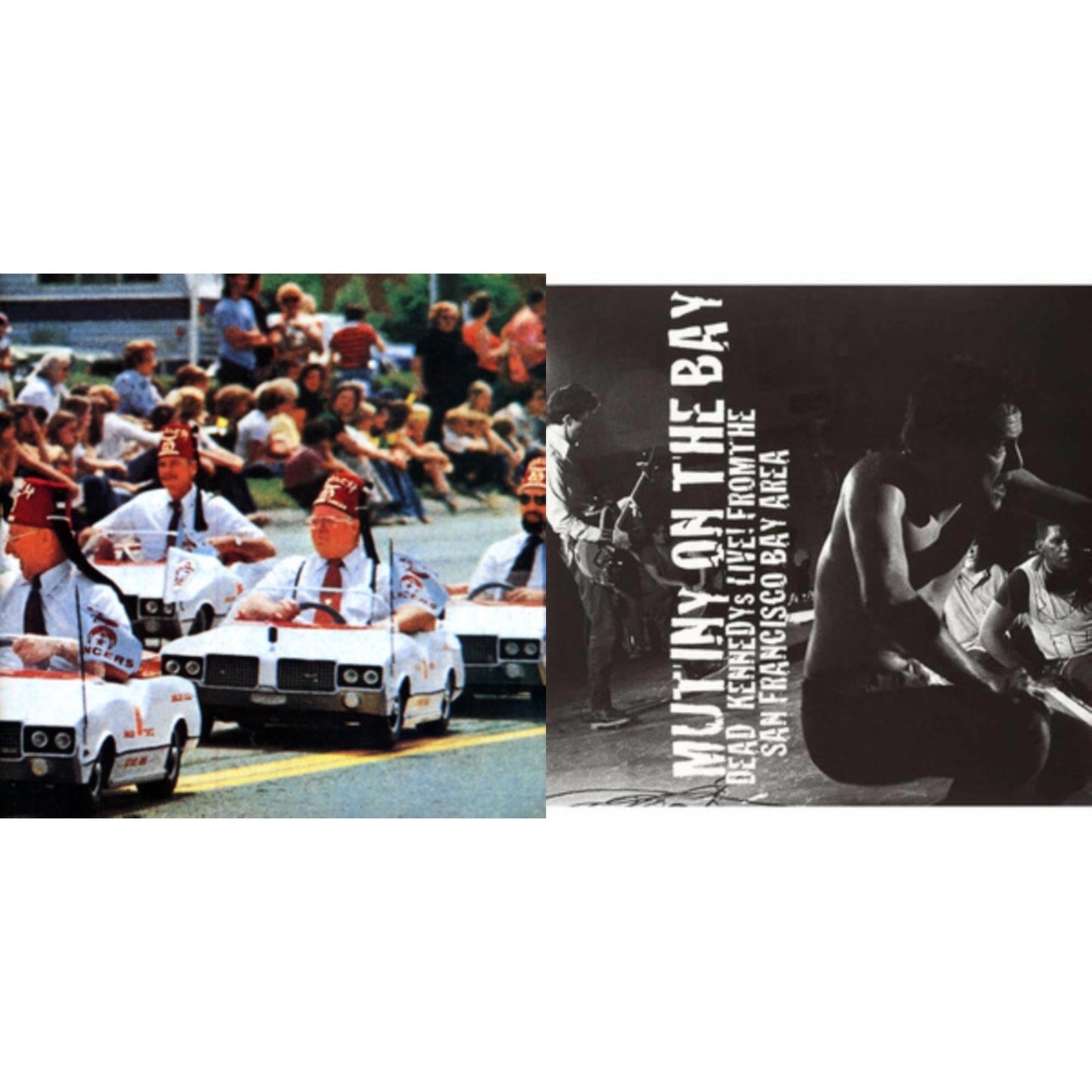 Dead Kennedys - Frankenchrist (Blue LP Vinyl) & Mutiny On The Bay (Clear Vinyl/2LP)