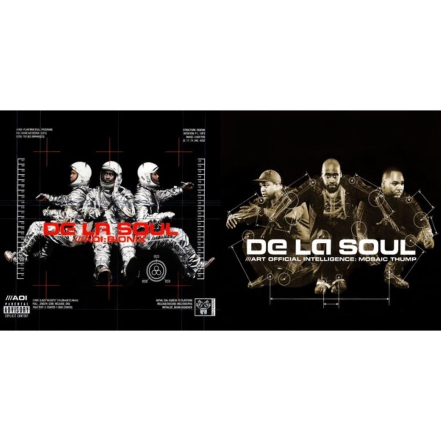 De La Soul - Aoi: Bionix (Remaster/2LP) & Art Official Intelligence: Mosaic Thump (Remaster)