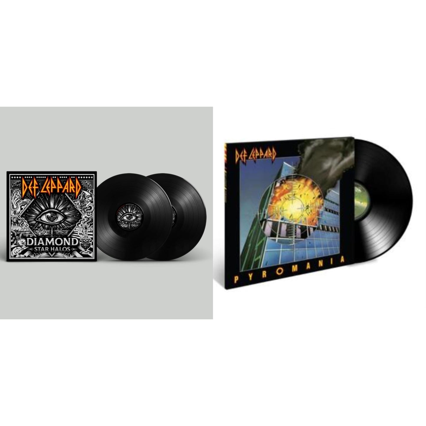 Def Leppard - Diamond Star Halos (2LP) & Pyromania