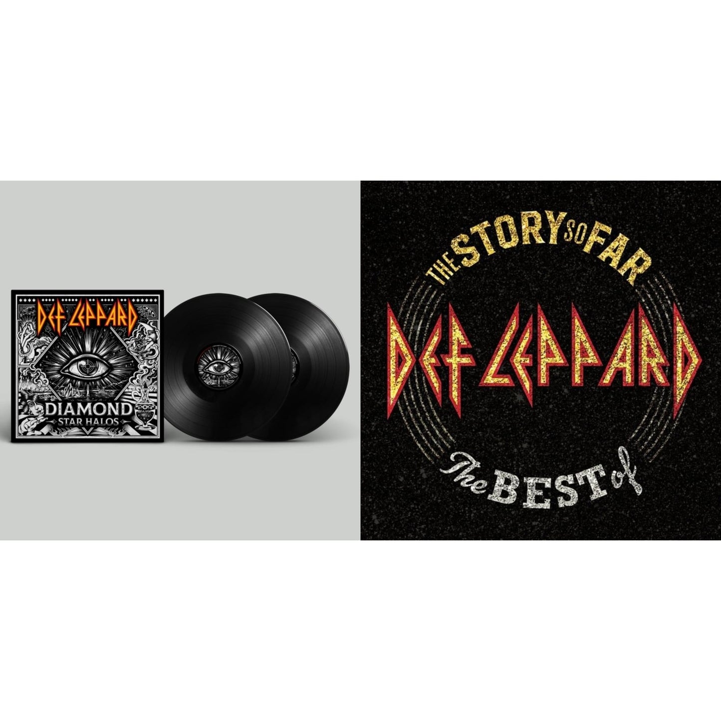 Def Leppard - Diamond Star Halos (2LP) & Story So Far: The Best Of Def Leppard (2 LP)