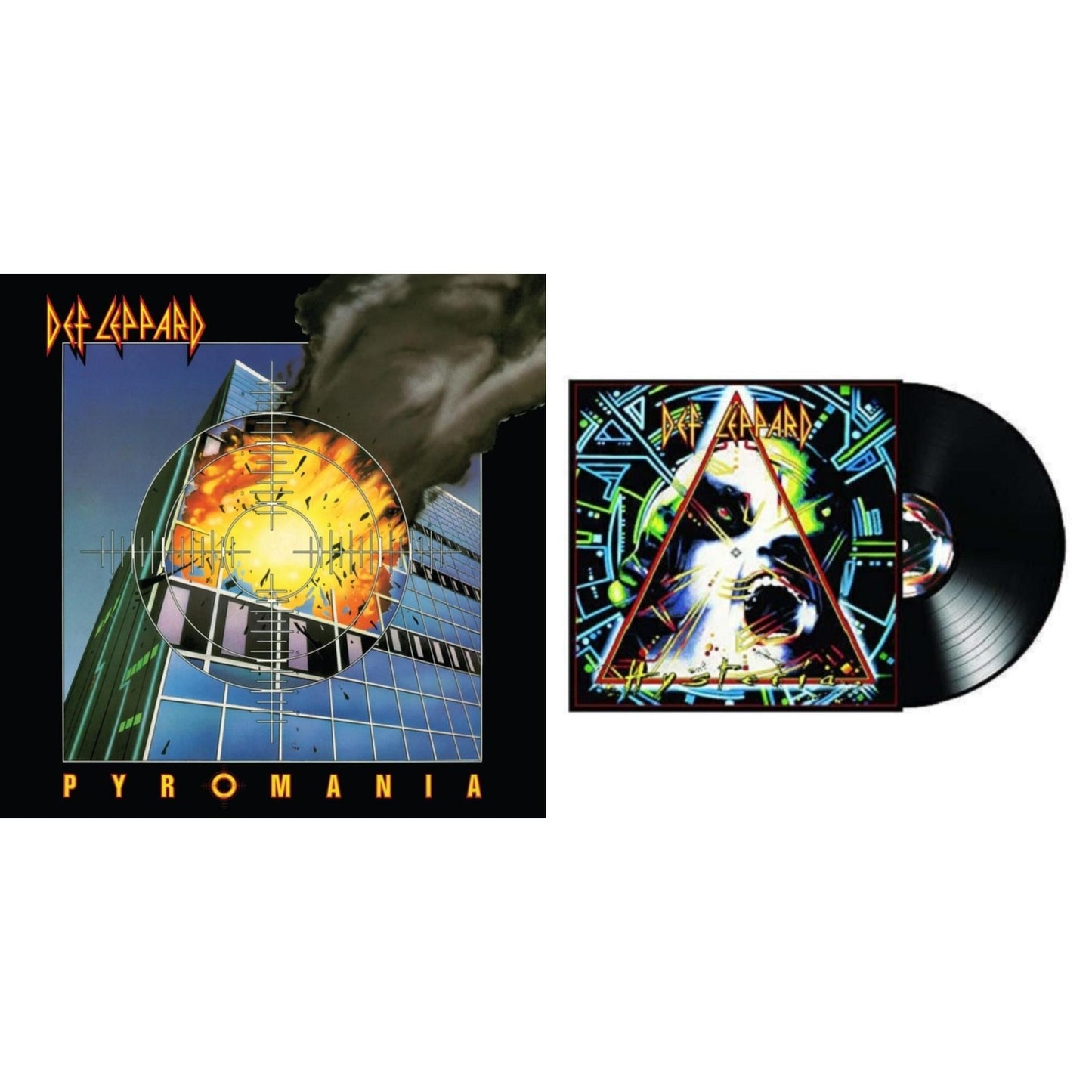 Def Leppard - Pyromania (40Th Anniversary) (Deluxe/2LP) & Hysteria (2 LP)