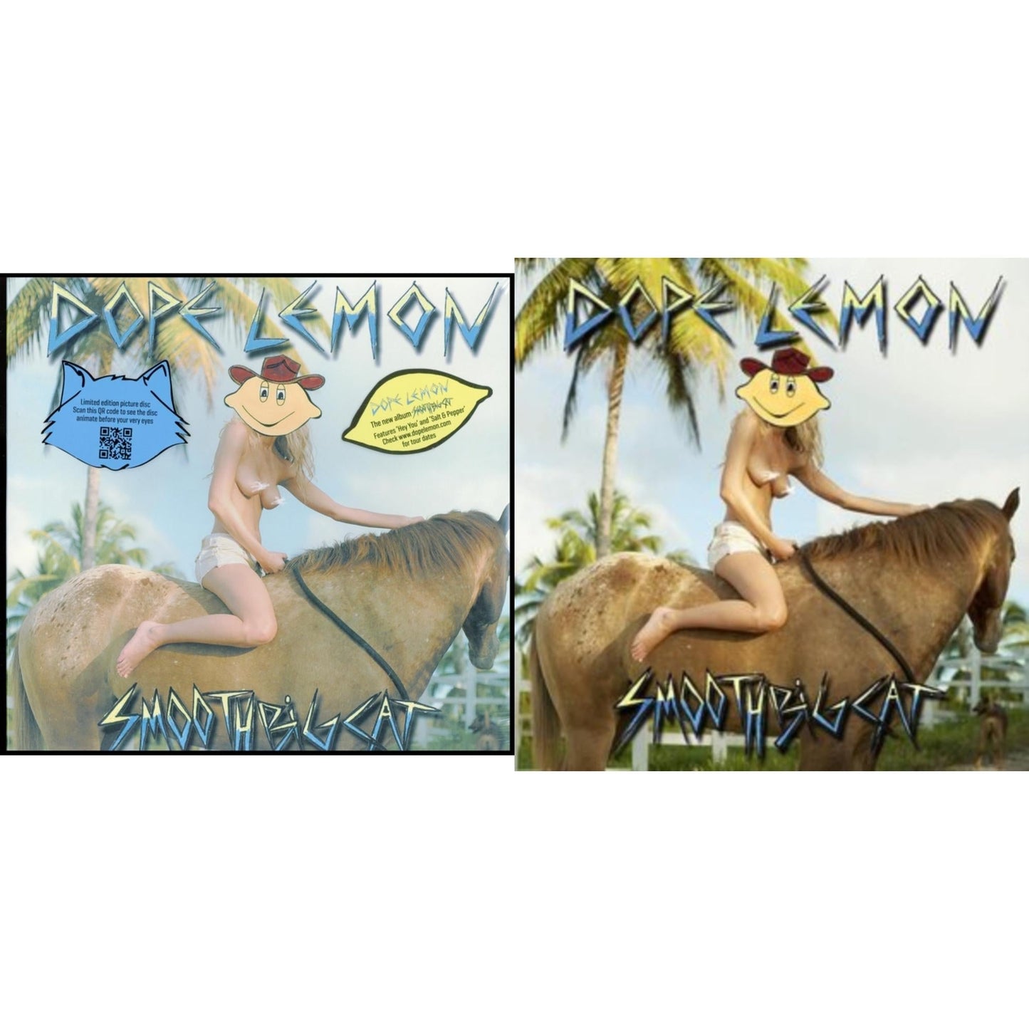 Dope Lemon - Smooth Big Cat (Picture Disc) & Smooth Big Cat (Turquoise LP Vinyl)