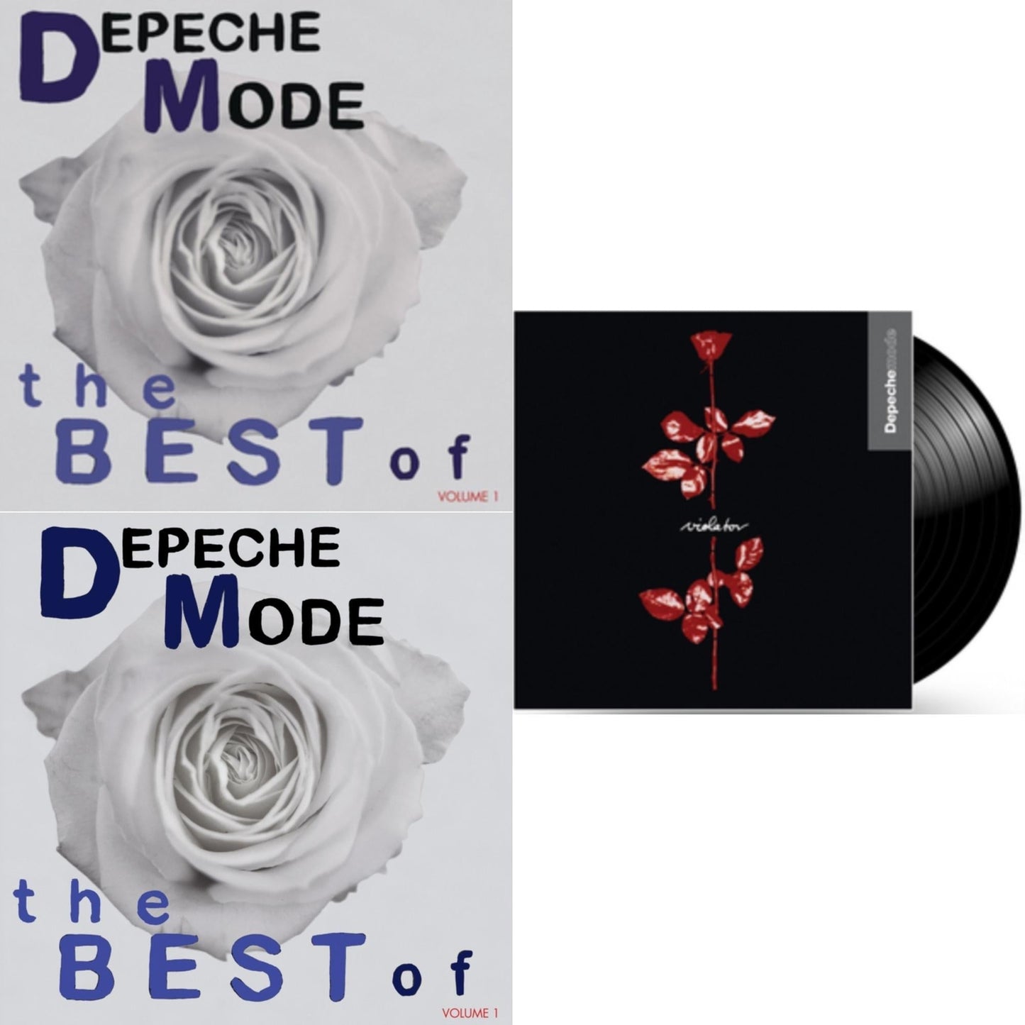Depeche Mode - Best Of Depeche Mode Vol. 1 (3LP) & Violator (180G) & Best Of Depeche Mode Vol.1