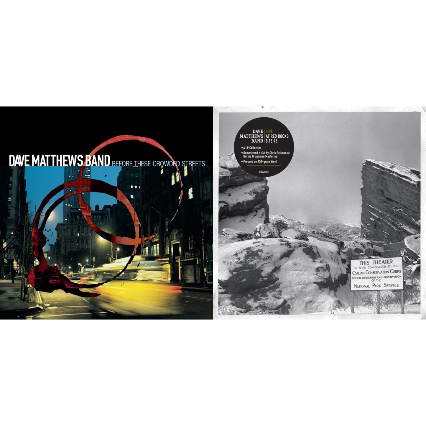 Dave Matthews Band - Before These Crowded Streets (2LP) & Live At Red Rocks 8.15.95 (4LP/150G/Box)