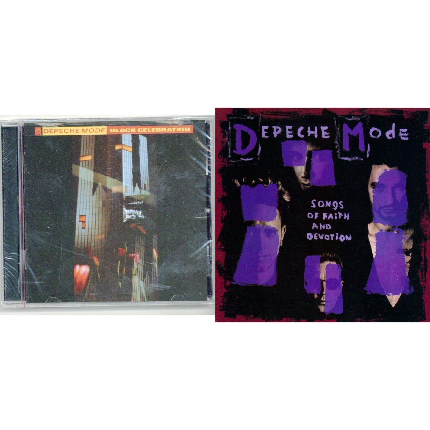 Depeche Mode - Black Celebration & Songs Of Faith & Devotion - CD Bundle