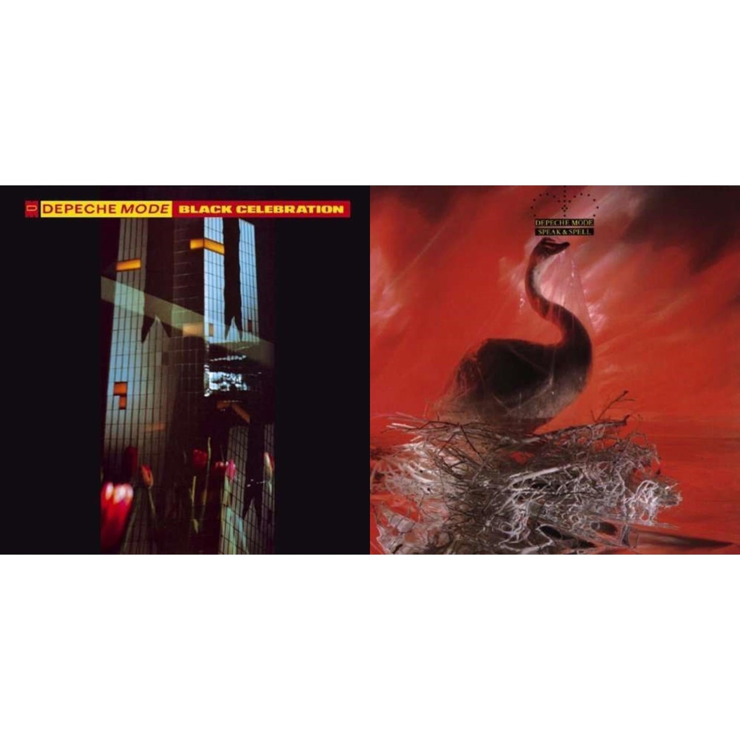 Depeche Mode - Black Celebration & Speak & Spell - LP Vinyl Bundle