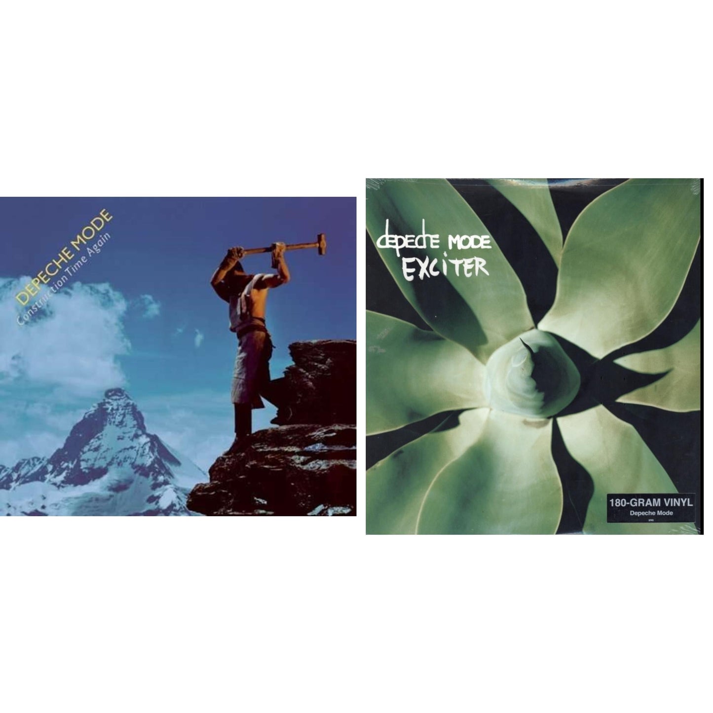 Depeche Mode - Construction Time Again & Exciter - LP Vinyl Bundle