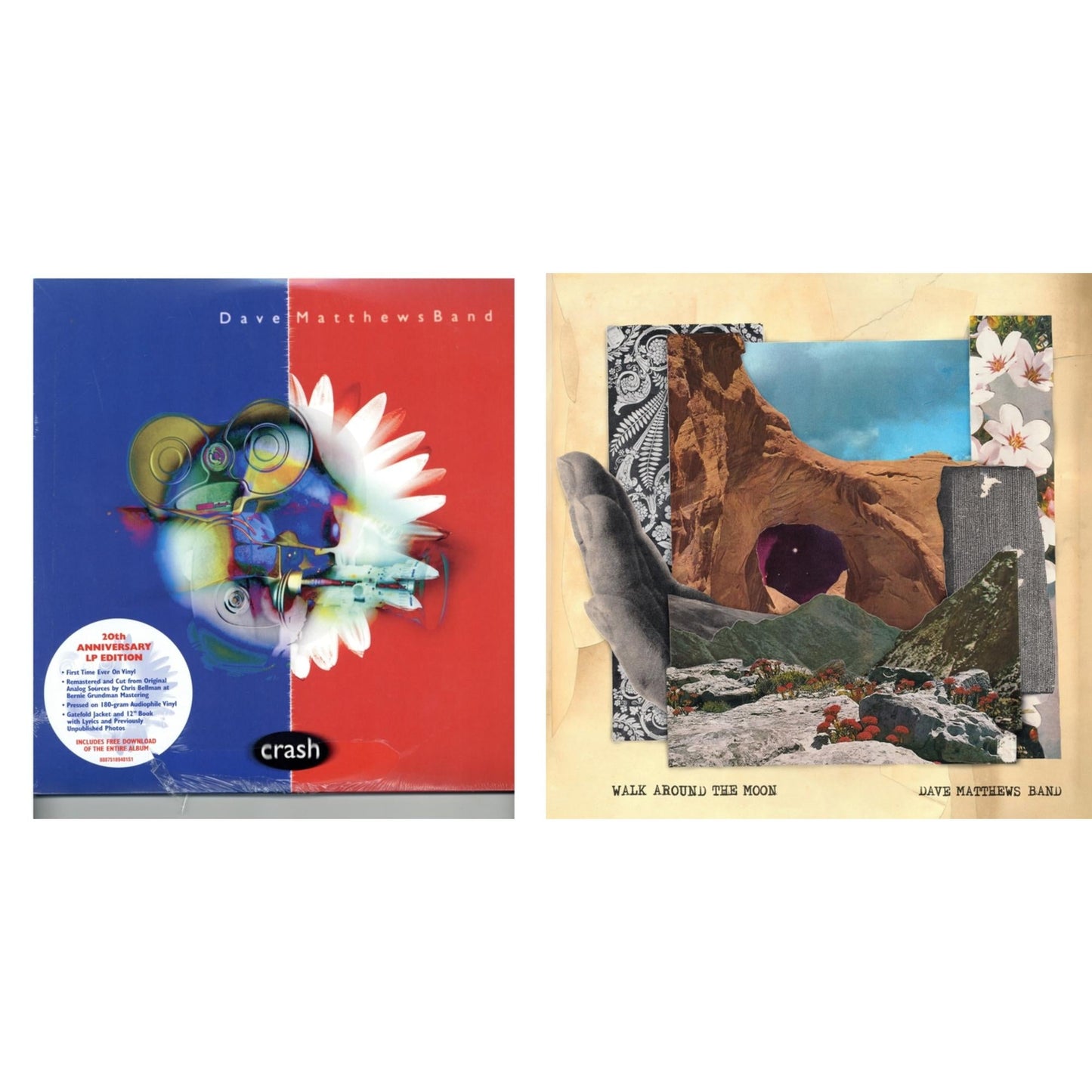 Dave Matthews Band - Walk Around The Moon & Crash Anniversary Edition (2LP/180G/Dl Card/Deluxe LP/Gatefold)