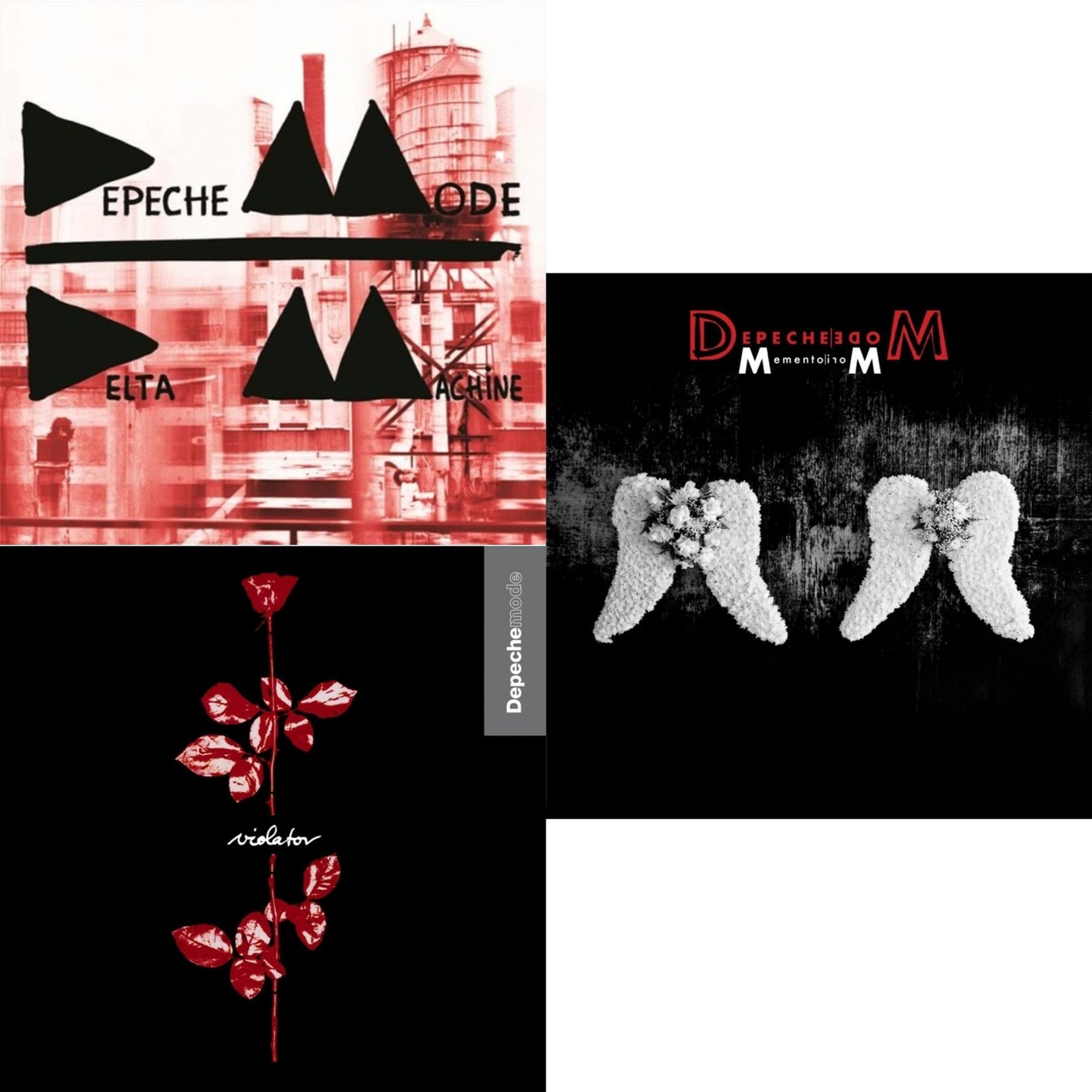 Depeche Mode - Memento Mori (Booklet) & Violator & Delta Machine - CD Bundle