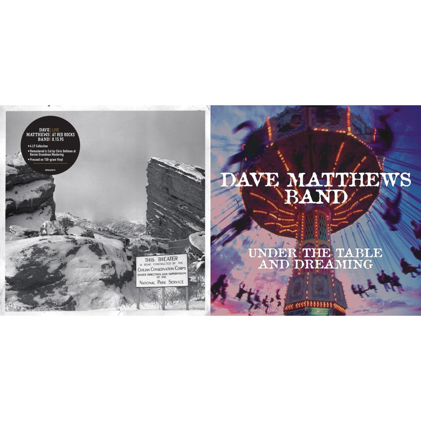 Dave Matthews Band - Under The Table And Dreaming (2 LP/150G/Dl Code) & Live At Red Rocks 8.15.95 (4LP/150G/Box)