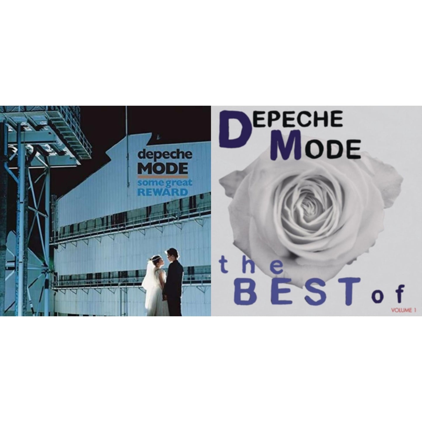 Depeche Mode - Some Great Reward (180G/Gatefold) & Best Of Depeche Mode Vol.1 - LP Vinyl Bundle