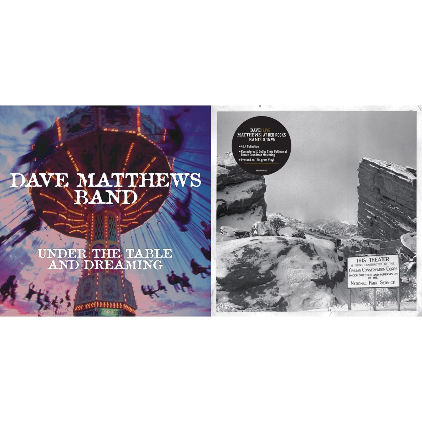 Dave Matthews Band - Under The Table And Dreaming (2 LP/150G/Dl Code) & Live At Red Rocks 8.15.95 (4LP/150G/Box)