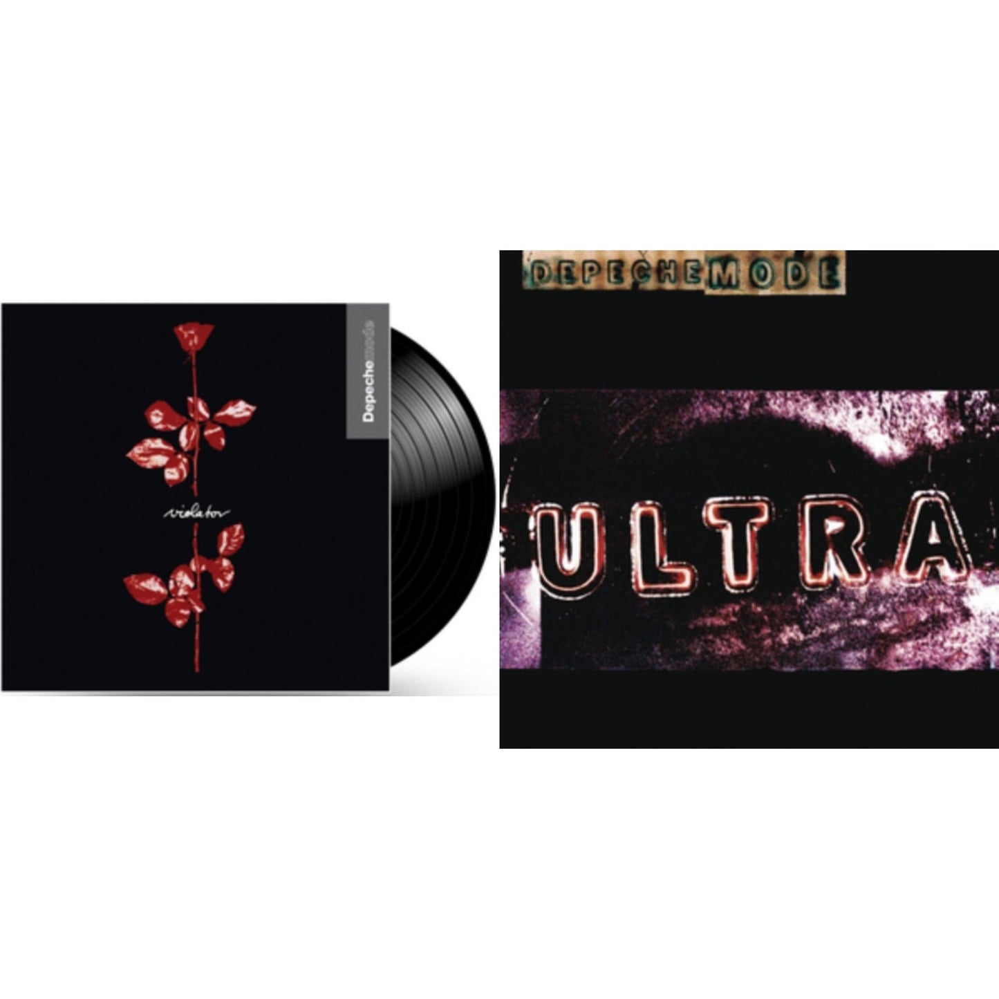 Depeche Mode - Violator (180G) & Ultra - LP Vinyl Bundle