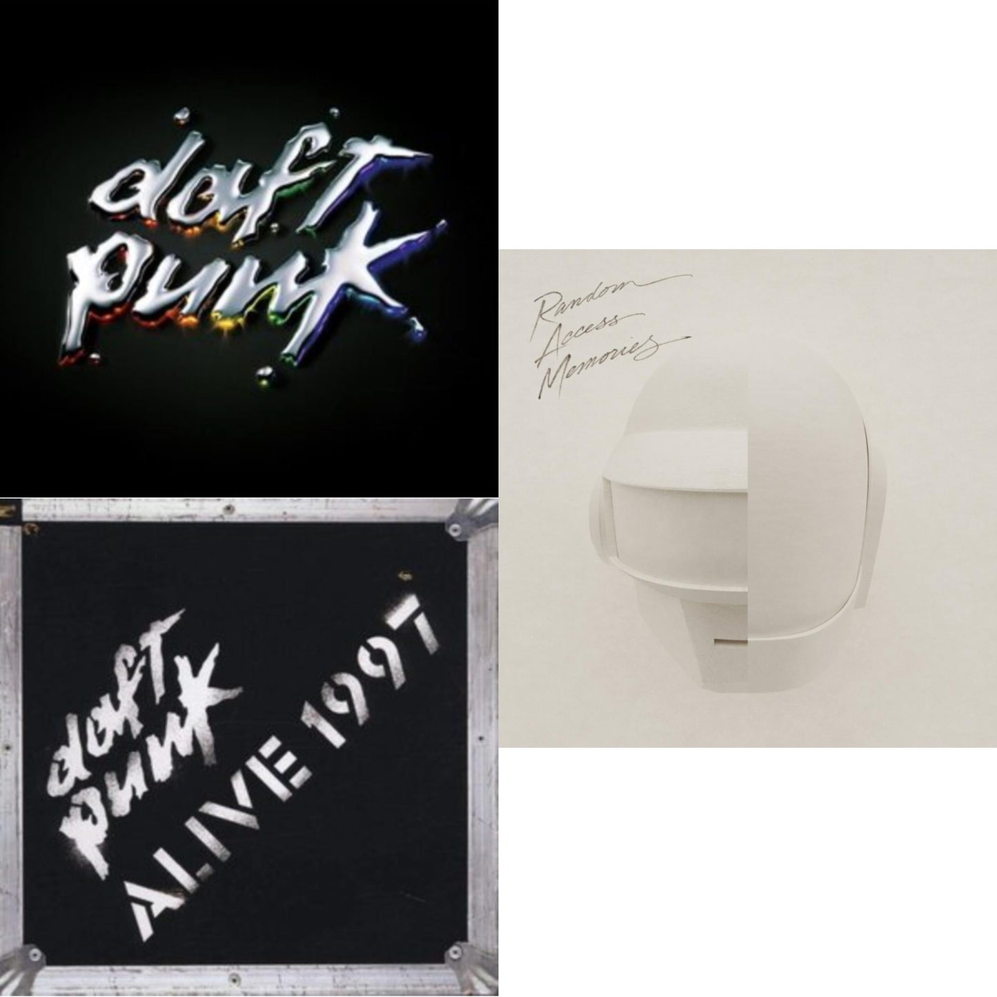 Daft Punk - Discovery & Alive 1997 & Random Access Memories (Drumless Edition) (2LP/180G)