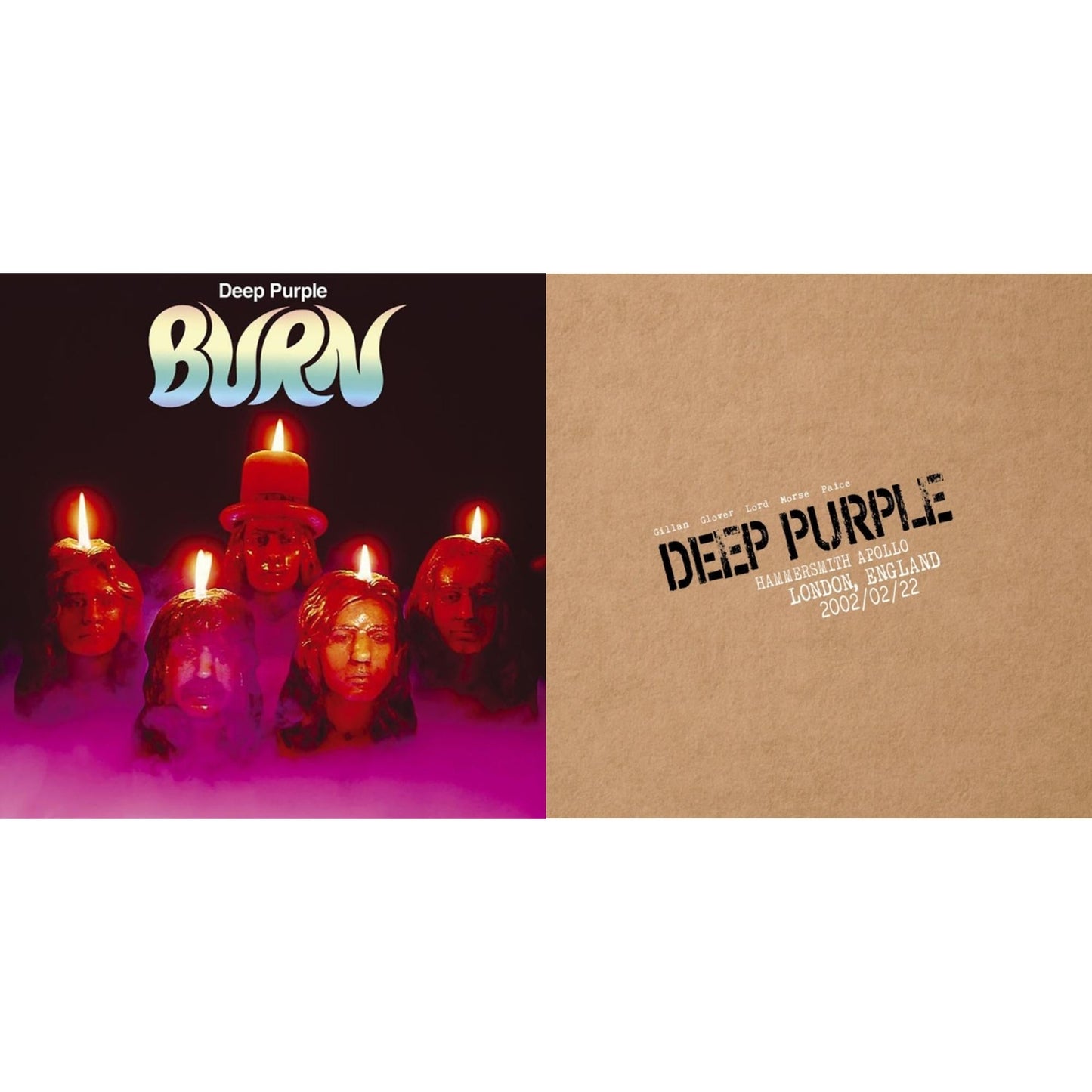 Deep Purple - Live In London 2002 (3LP/Import) & Burn (Purple LP Vinyl) (Rocktober)