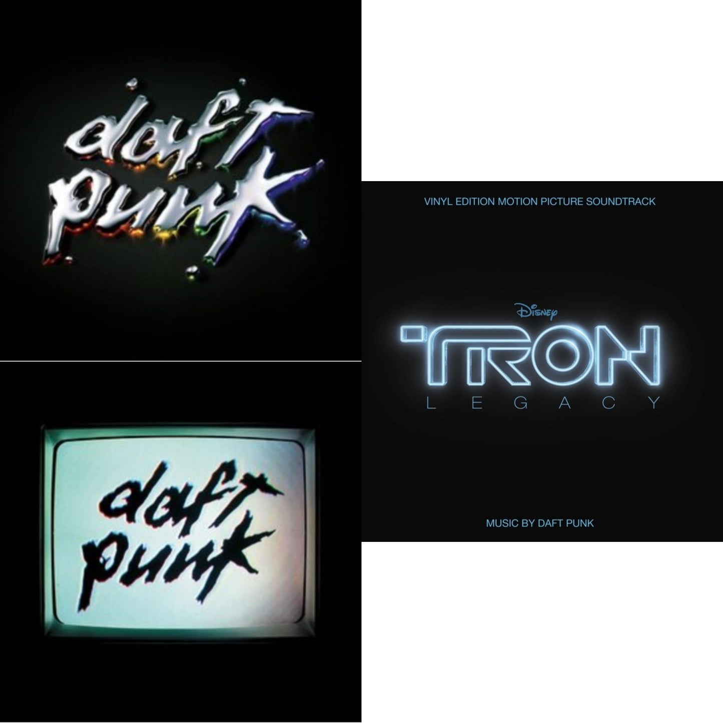 Daft Punk - Tron: Legacy Ost (2LP/180G) & Human After All (2LP) & Discovery