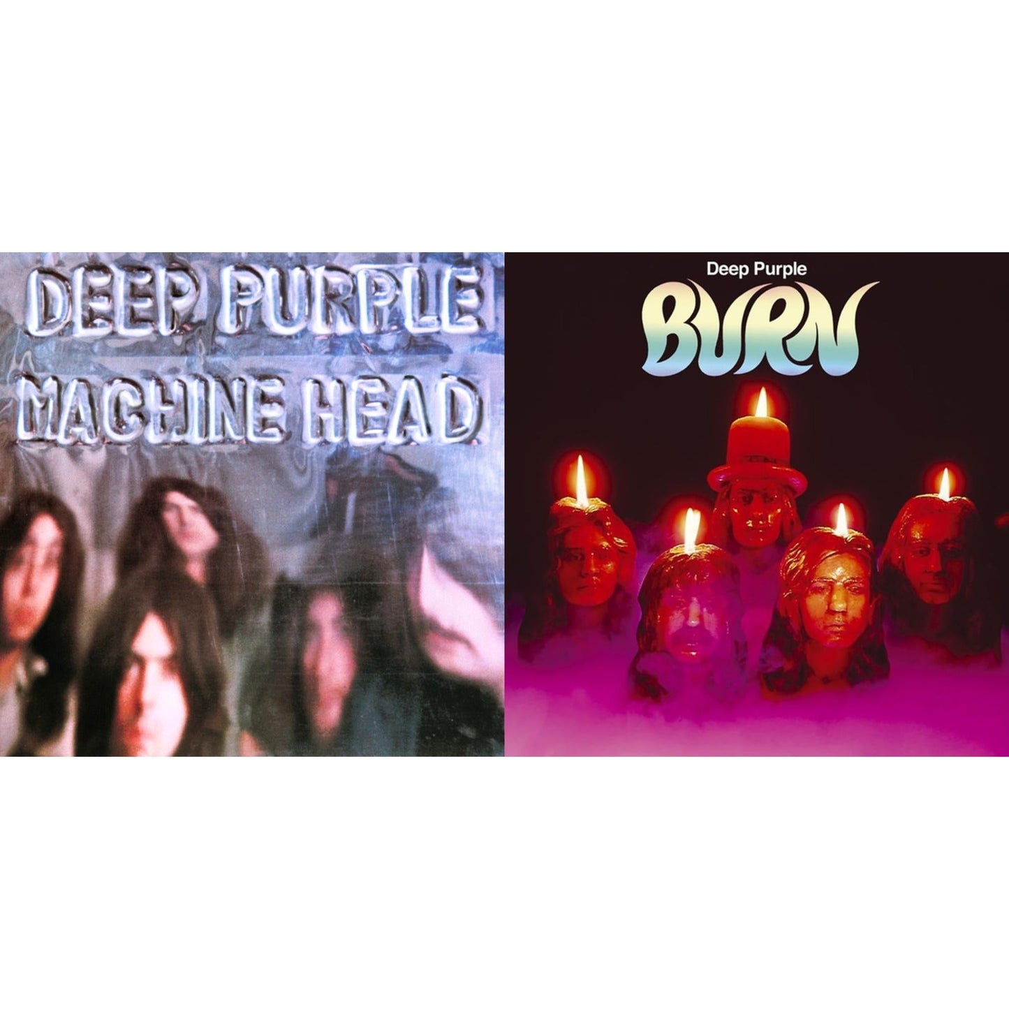 Deep Purple - Machine Head & Burn (Purple LP Vinyl) (Rocktober)