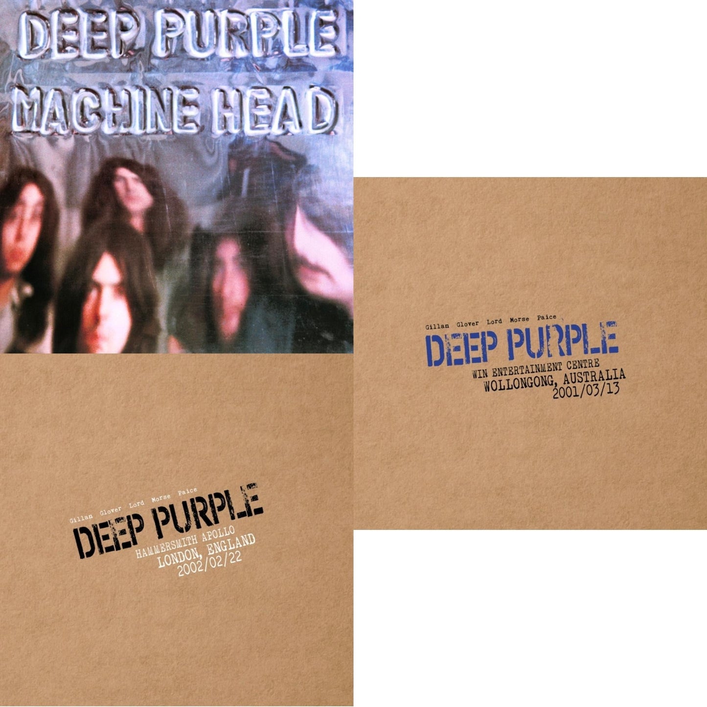 Deep Purple - Machine Head & Live In Wollongong 2001 (3LP/Import) & Live In London 2002 (3LP/Import)