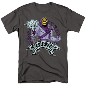 Masters Of The Universe Skeletor Mens T Shirt Charcoal