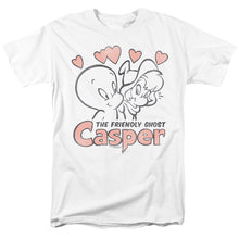 Load image into Gallery viewer, Casper Hearts Mens T Shirt White