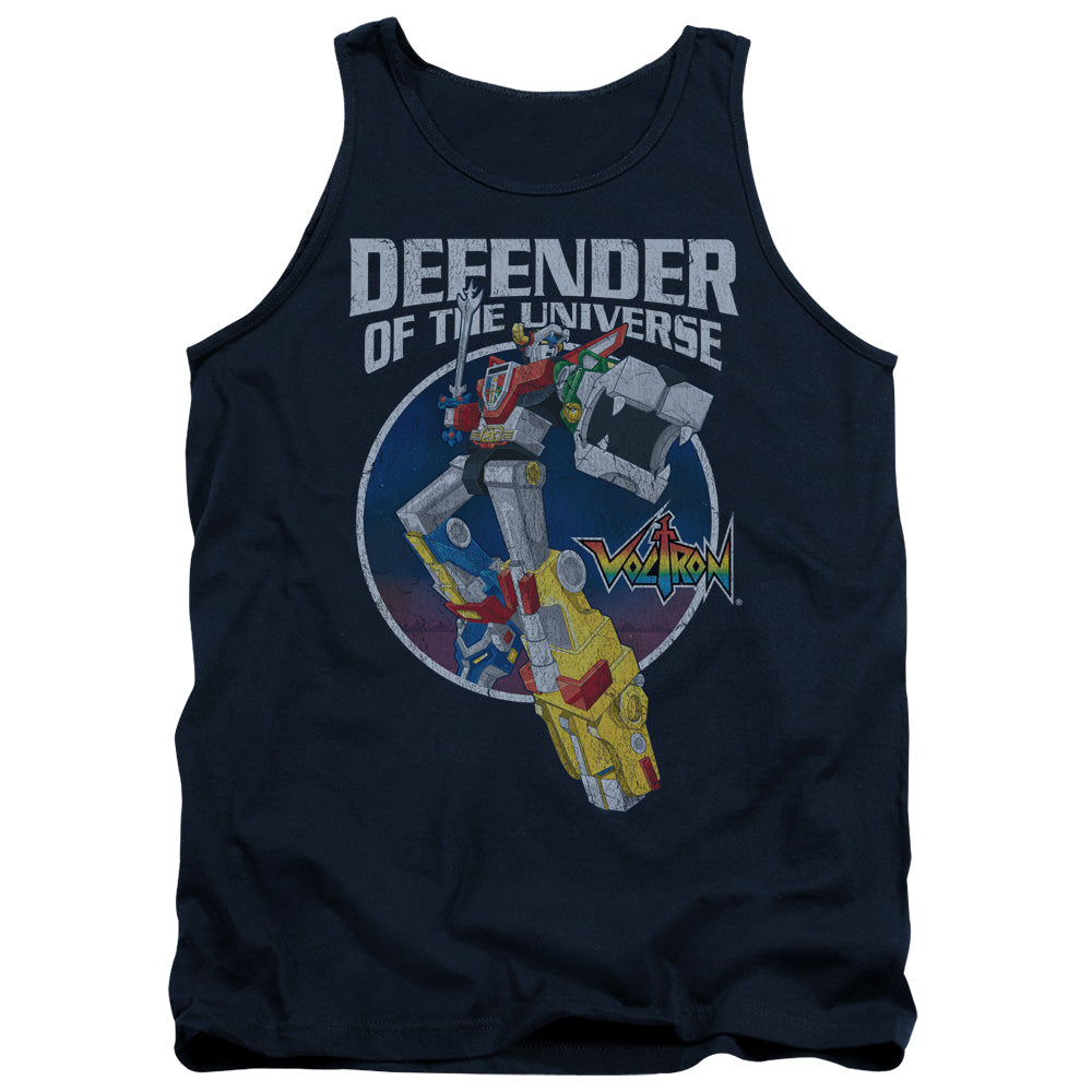 Voltron Defender Mens Tank Top Shirt Navy Officially Licensed