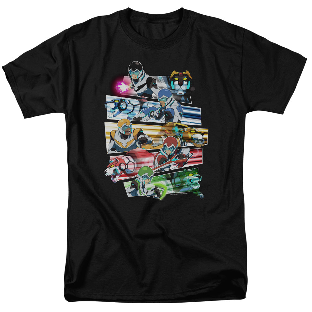 Voltron Paladins Strike Mens T Shirt Black Officially Licensed