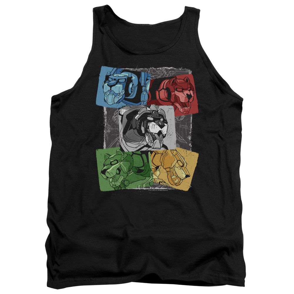 Voltron Pride Mens Tank Top Shirt Black Officially Licensed