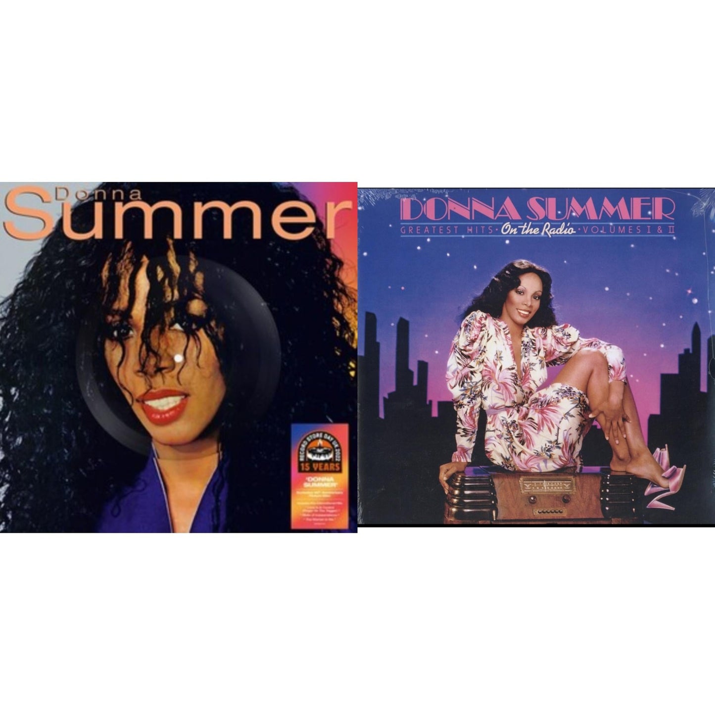 Donna Summer - On The Radio: Greatest Hits Vol. I & Ii (2LP/1 Pink 1 Lavender) & Donna Summer (40Th Anniversary/Picture Disc)