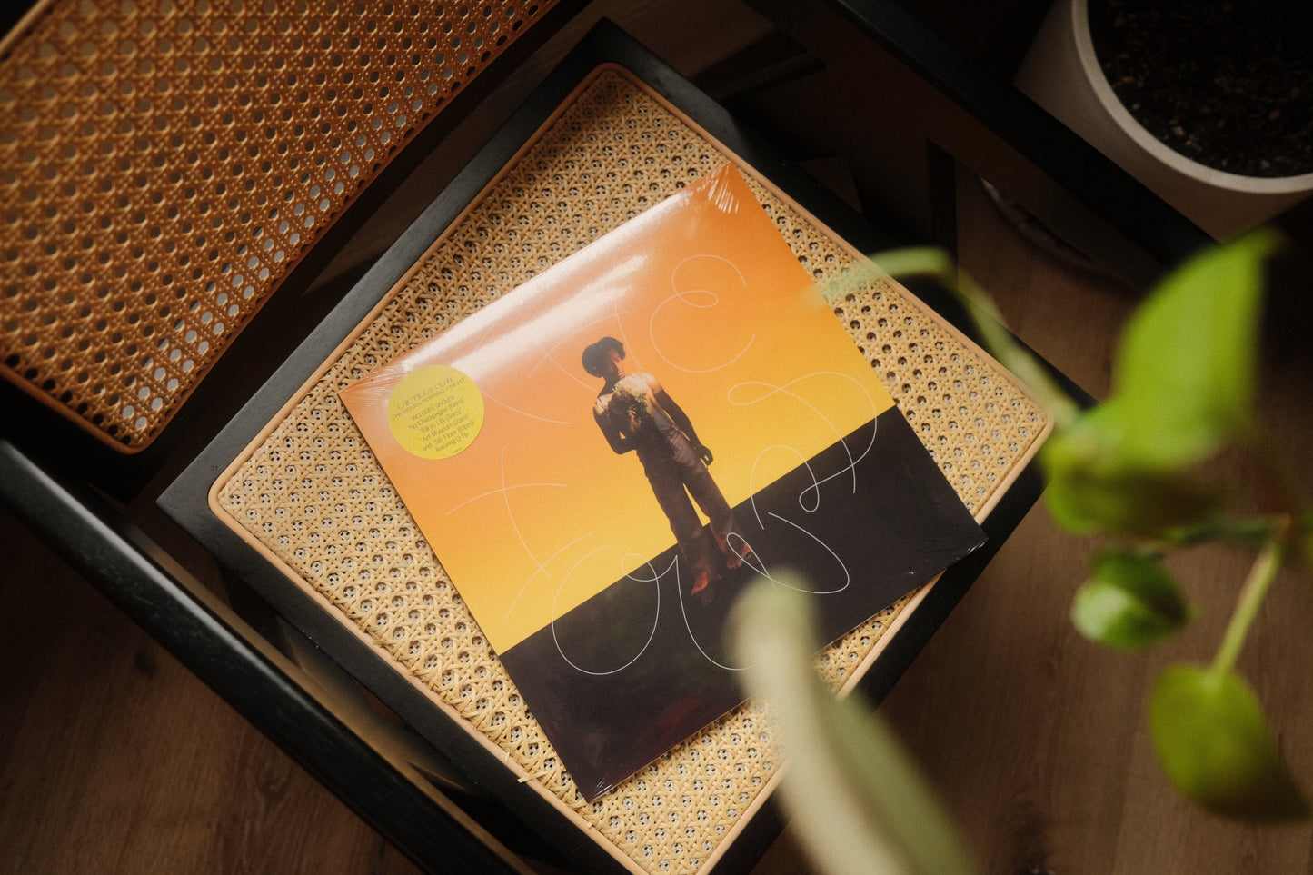 Cautious Clay - The Hours Morning + Night - Signed - Golden Pearl Vinyl Record