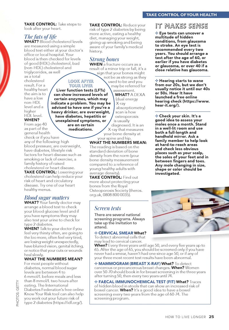 How To Live Longer - 30+ Recipes, Get Strong & Healthy, Mental Health, Blue Zones, Age Well, Midlife Checklist, Prevent Diseases, Diets, Week-By-Week Walking, Swimming, Strength Training & Yoga Plans!