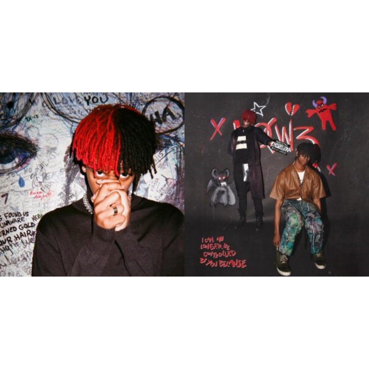 Dc The Don - Come As You Are (X) (Blue Galaxy LP Vinyl) & My Own Worst Enemy (X) (2LP)