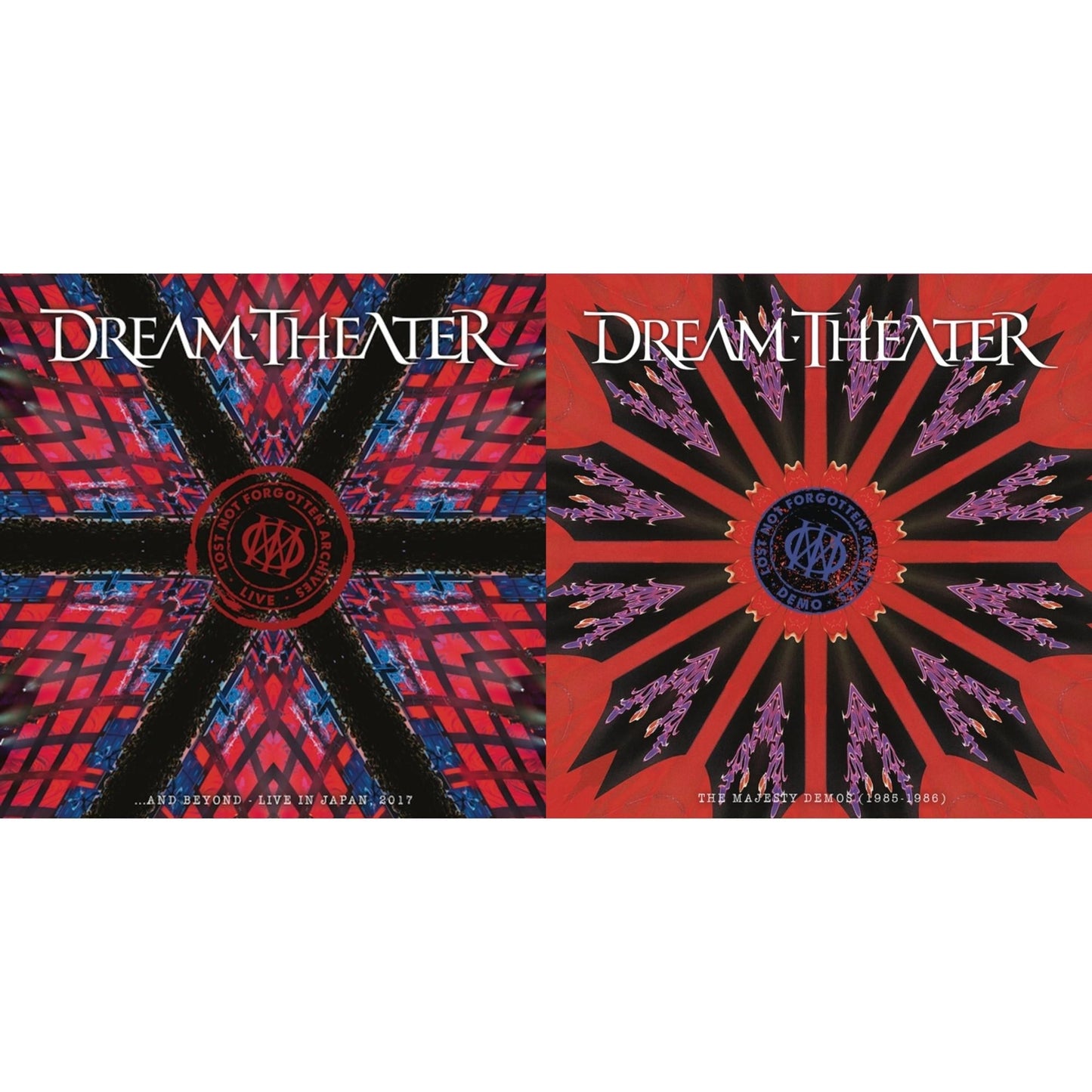 Dream Theater - Lost Not Forgotten Archives: The Majesty Demos (1985-1986) (2LP/CD) & Lost Not Forgotten Archives: ... & Beyond - Live In Japan, 2017 (2LP/CD)