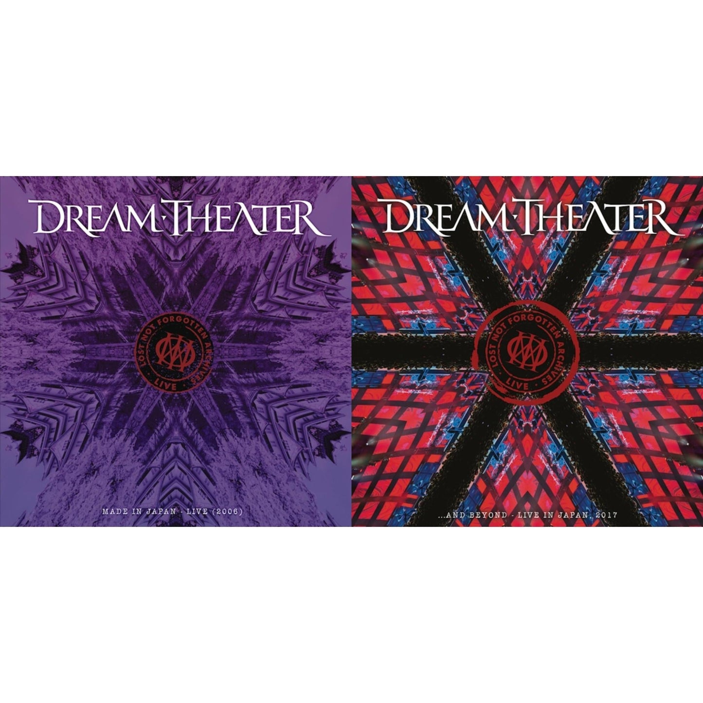 Dream Theater - Lost Not Forgotten Archives: Made In Japan - Live (2006) (2LP/CD) & Lost Not Forgotten Archives: ... & Beyond - Live In Japan, 2017 (2LP/CD)