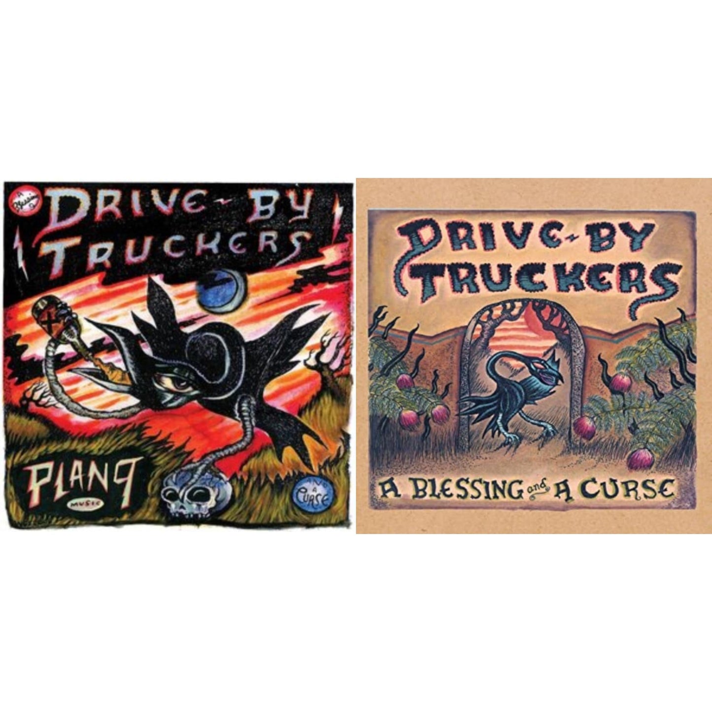 Drive-By Truckers - Blessing & A Curse (Clear With Purple Splatter LP Vinyl/Limited Edition/180G) & Plan 9 Records July 13, 2006 (3LP)