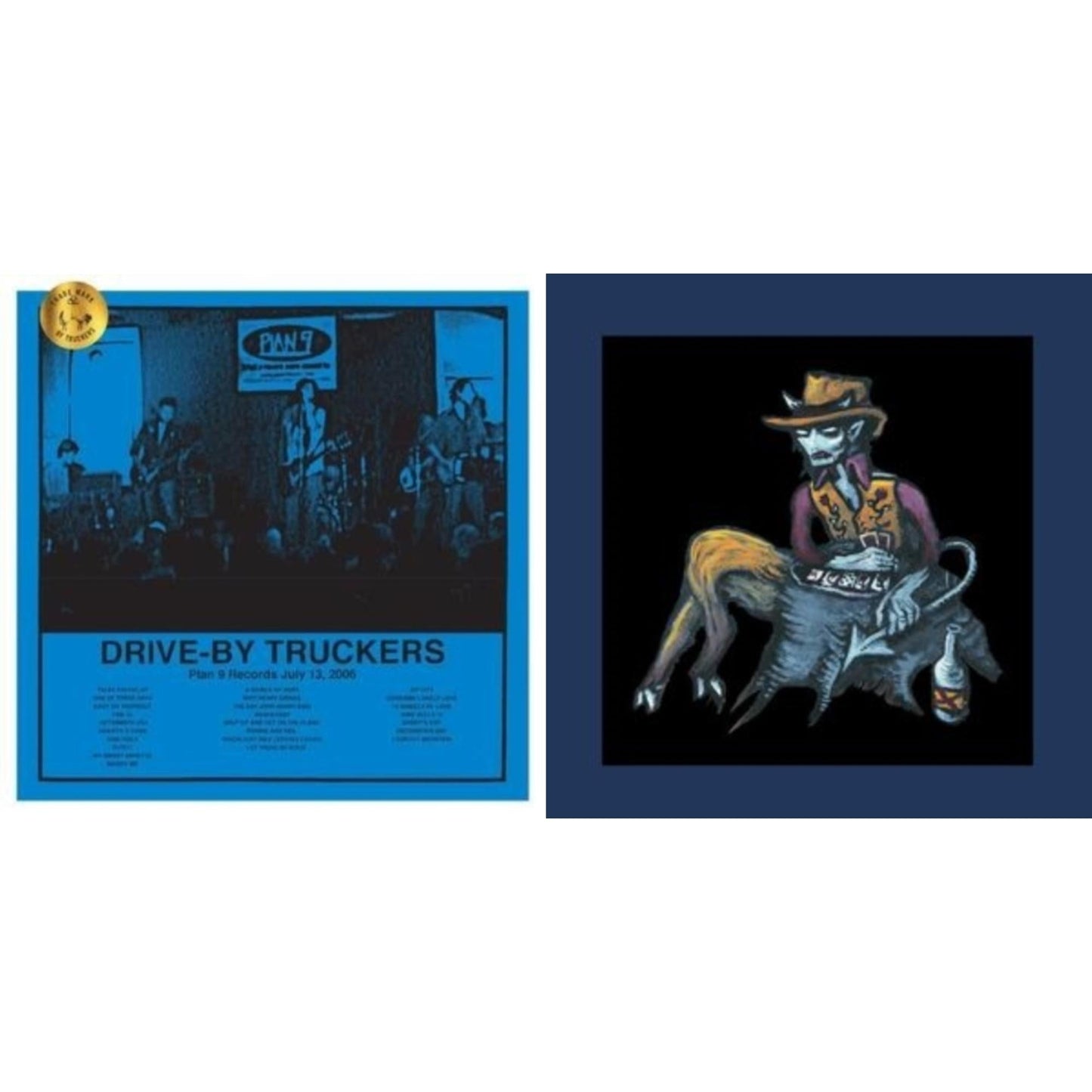 Drive-By Truckers - Plan 9 Records July 13, 2006 (3LP) & Complete Dirty South (Reposado Color Vinyl/2LP)