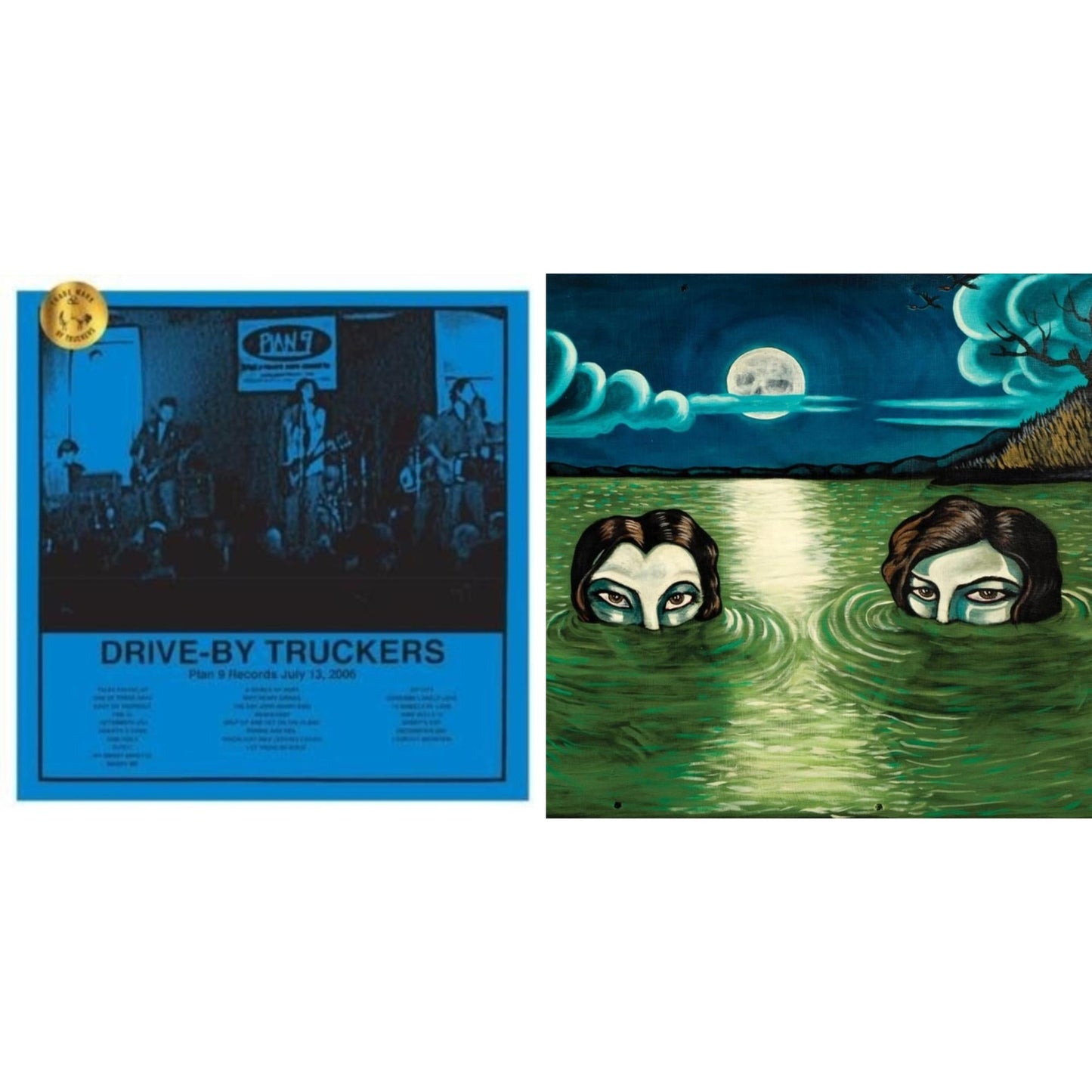 Drive-By Truckers - Plan 9 Records July 13, 2006 (3LP) & English Oceans (10-Year Edition) (2LP/Sea-Glass Blue W/ D-Side Etching)