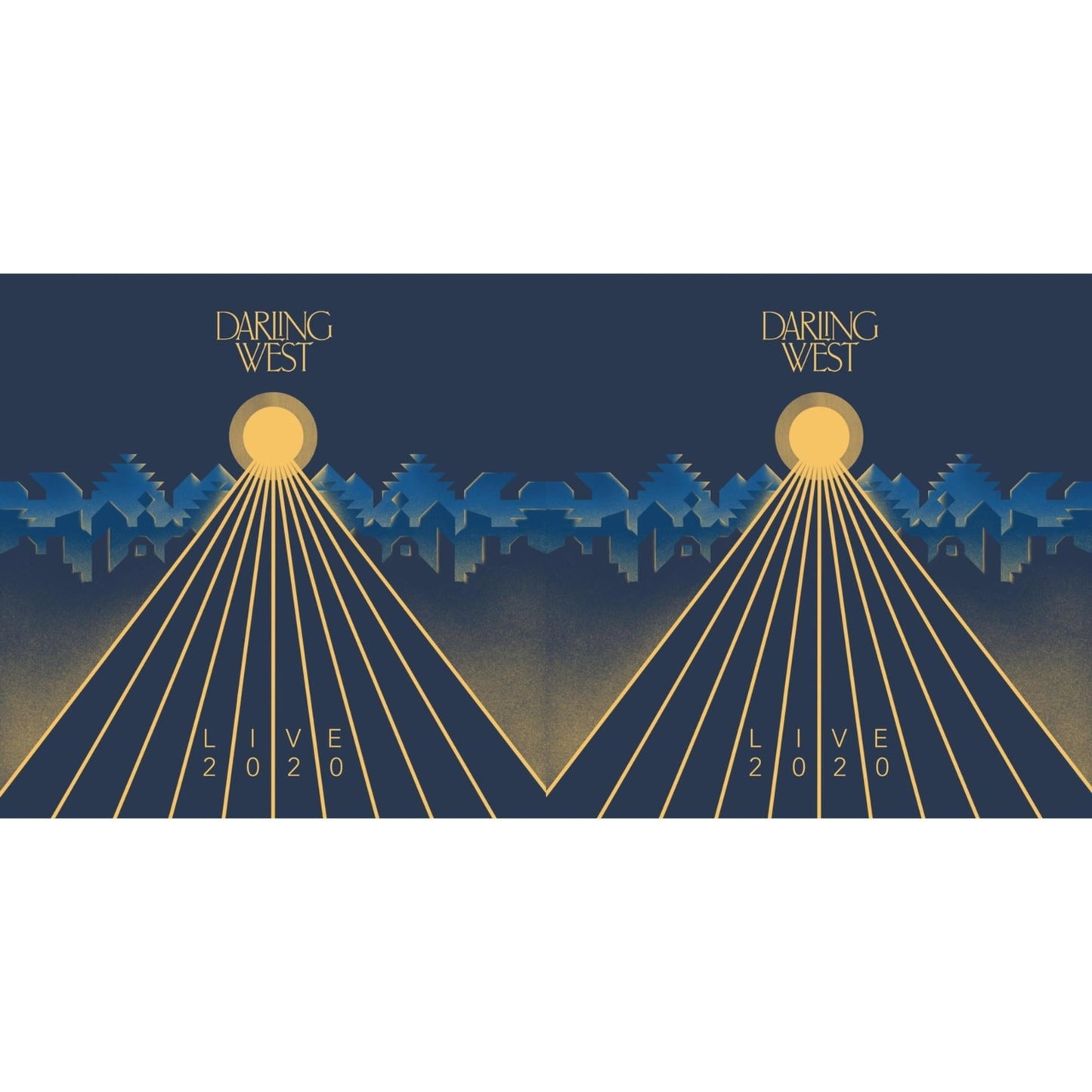 Darling West - Live 2020 & Live 2020 - LP Vinyl Bundle